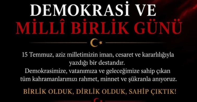 SATKOF ve USTKON Genel Başkanı Bay’dan 15 Temmuz mesajı