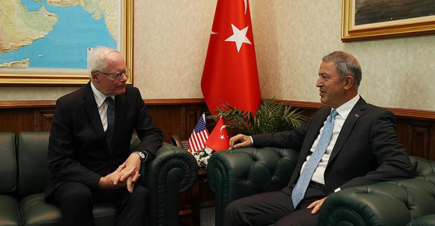 Savunma Bakanı Hulusi Akar ABD Elçisini Ağırladı