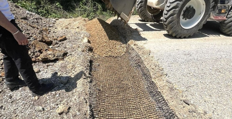 Sazköy'de Yağmur Suyu ve Drenaj Altyapısı Güçlendirildi