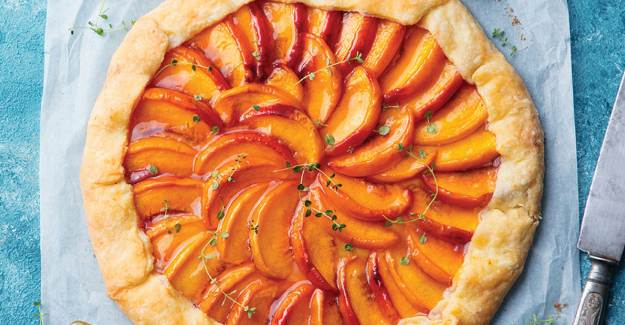 Şeftalili Galette Yapımı