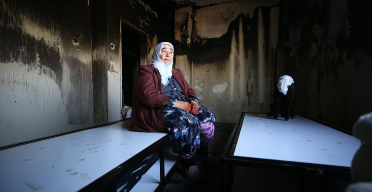 Şehit Annelerinin Üzüntüsü: Yangında Kurtarılan Oğlaklar