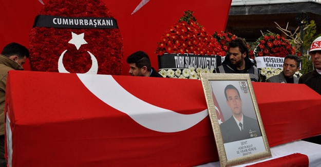 Şehit Astsubay Konya’da Son Yolculuğuna Uğurlandı