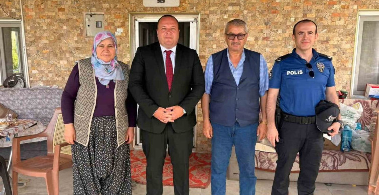 Şehit babasına devlet desteğiyle anlamlı ziyaret