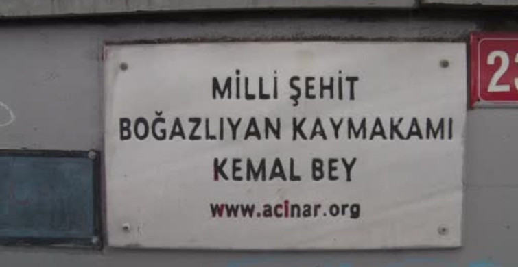 Şehit Kaymakam Kemal Bey'in Anma Töreni Gerçekleştirildi