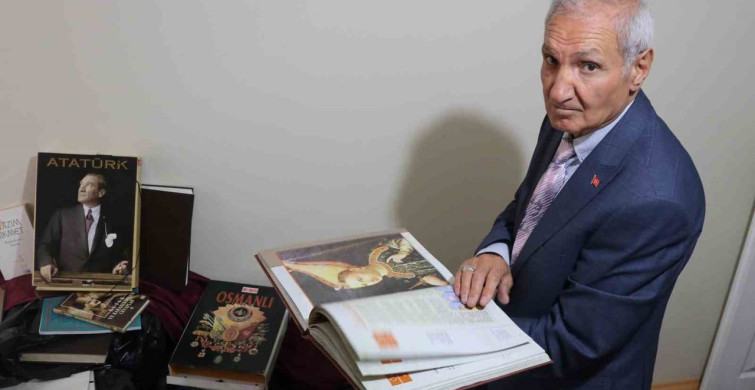 Şehit oğlunun adını 14 bin kitaplık kütüphaneyle yaşatacak