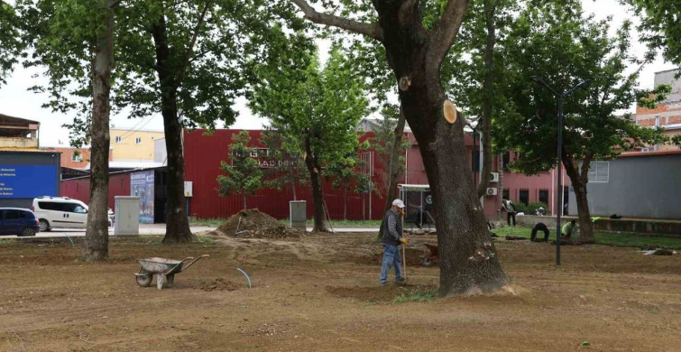 Şehit Piyade Er Hakan Söylemez Parkı Yenileniyor