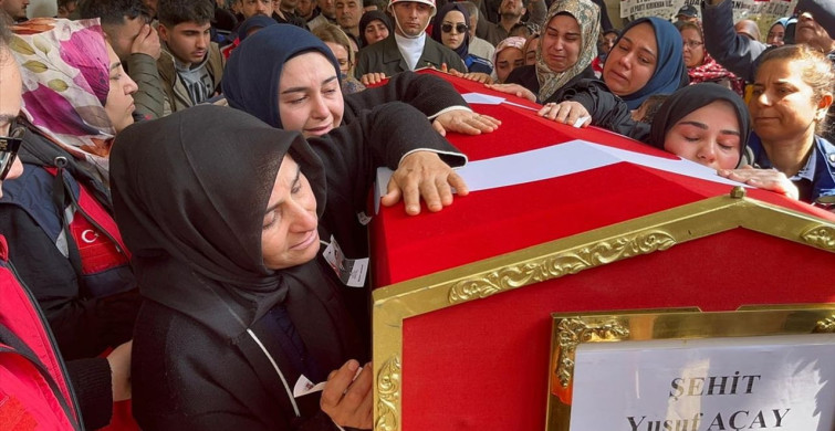 Şehit Piyade Uzman Çavuş Yusuf Açay, Hatay'da Toprağa Verildi