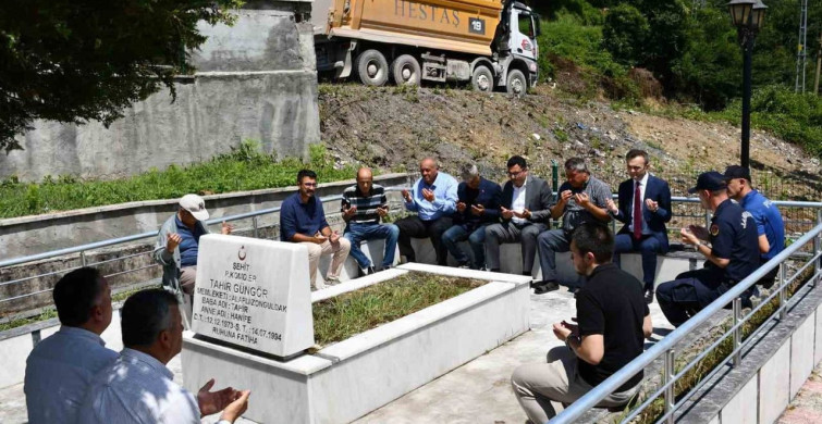 Şehit Tahir Güngör, şahadetinin 32. yılında dualarla anıldı
