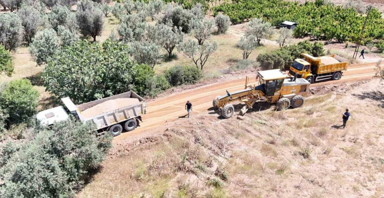 Şehzadeler'de Ova Yollarında Büyük Çalışma Başlıyor
