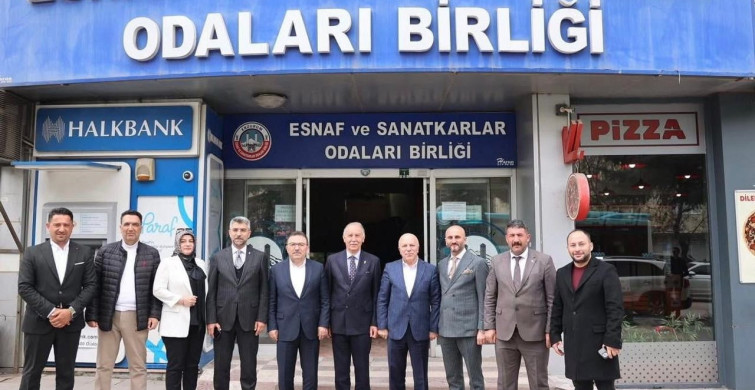 Selami Altınok'tan ESOB'a Hayırlı Olsun Ziyareti