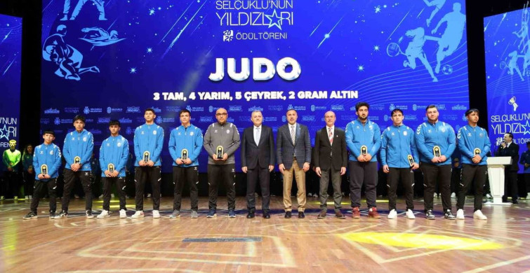 Selçuklu'nun Yıldızları Ödüllendirildi