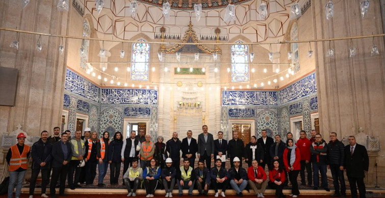 Selimiye Camisi Restorasyonu Tamamlanıyor