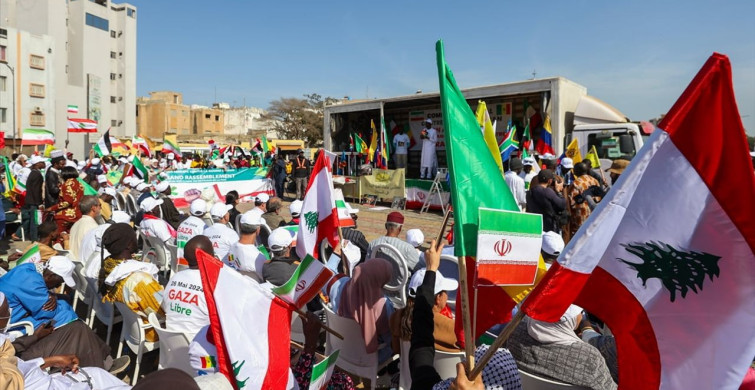 Senegal'de İran'a Destek Gösterisi