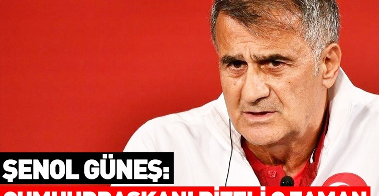 Şenol Güneş: Cumhurbaşkanı Rizeli O Zaman Rizespor Şampiyon Olsun