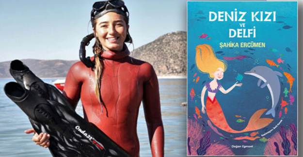 Serbest Dalış Rekortmeni Şahika Ercümen'den 'Deniz Kızı ve Delfi' Romanı 