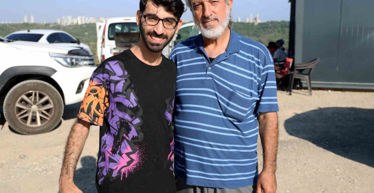Serebral palsili Cabbar, doğum gününde yamaç paraşütüyle uçtu
