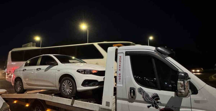 Serik'te korsan taşımacılıkla mücadele: İki araca ceza