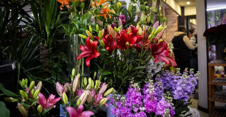 Sevgililer Günü'nde Orkide ve Kelebek Buketlerine İlgi Artıyor
