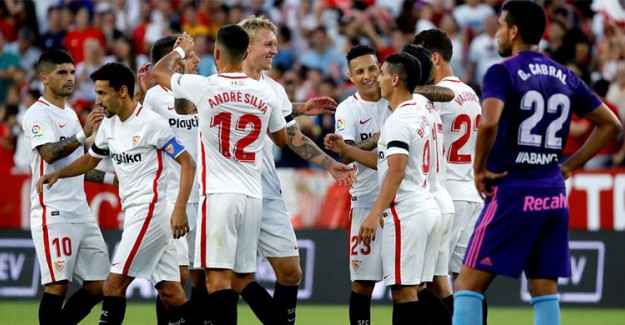 Sevilla 2-1 Celta Vigo Maç Özeti ve Golleri İzle