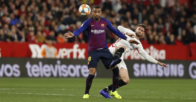 Sevilla, Barcelona Karşısında Yarı Finale Göz Kırptı! (Sevilla 2-0 Barcelona)