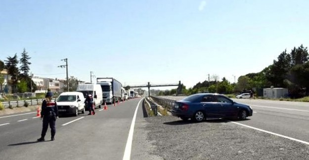 Seyahat Kısıtlamasını Yanlış Anlayan Vatandaşlar Tekirdağ'dan Döndü