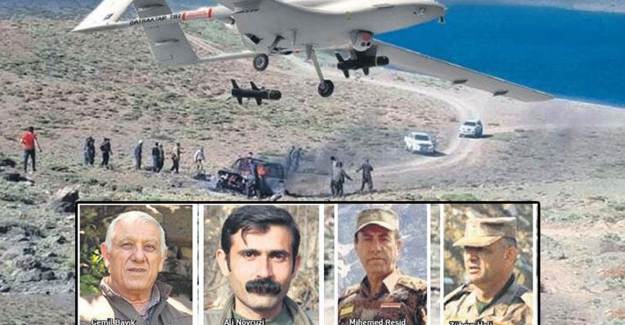 SİHA’lardan PKK’ya Nokta Operasyon