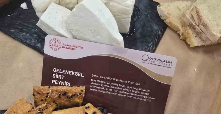 Siirt’in geleneksel peynirleri Ankara’da tanıtıldı