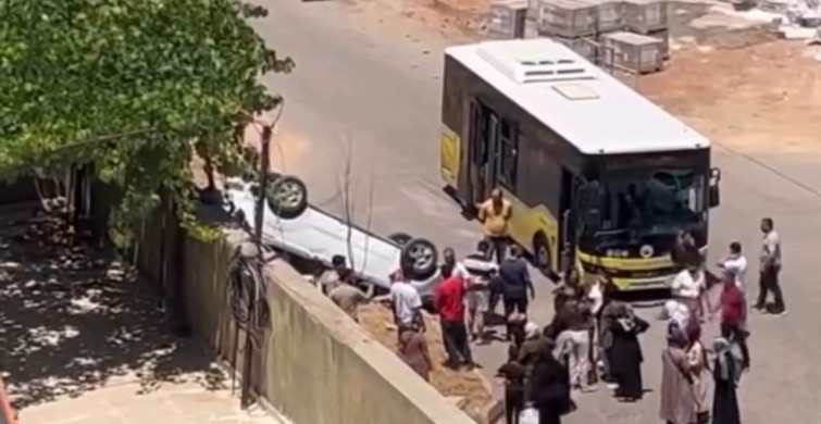 Siirt’te belediye otobüsü ile hafif ticari araç çarpıştı: 1 yaralı