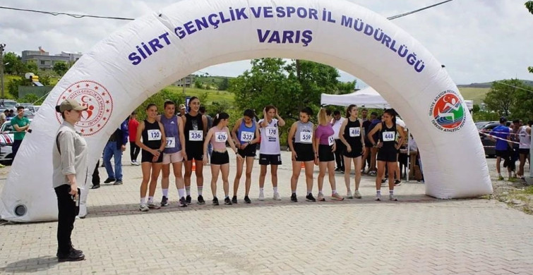 Siirt’te Dağ Koşuları Milli Takım Seçmeleri Sonuçlandı