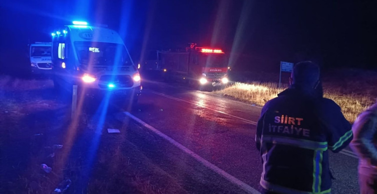 Siirt'te Midibüs Devrildi, 15 İşçi Yaralandı