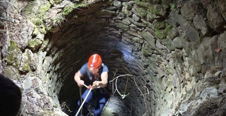 Siirt'te Su Kuyusuna Düşen İnek Kurtarıldı
