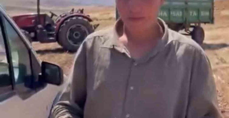 Siirt'te tarlada genç çiftçiye doğum günü sürprizi