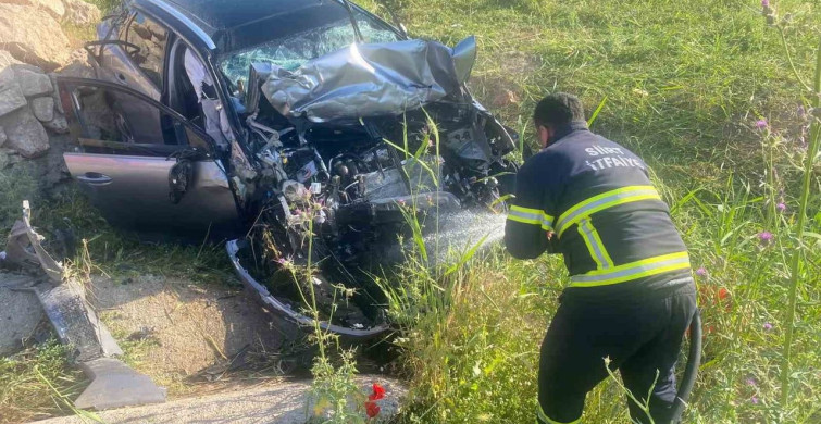 Siirt'te Trafik Kazası: 1 Yaralı