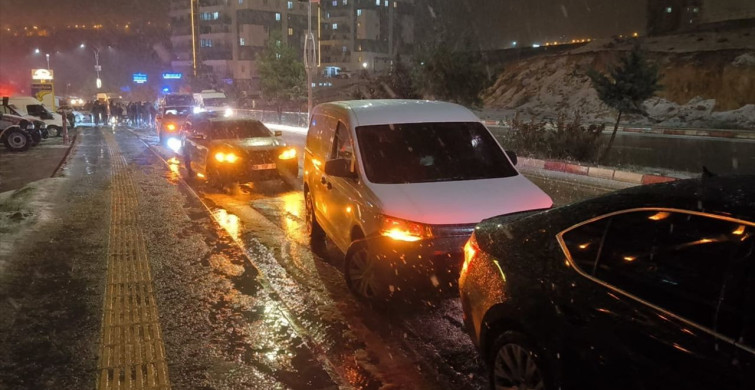 Siirt'te Zincirleme Trafik Kazası: 1 Yaralı