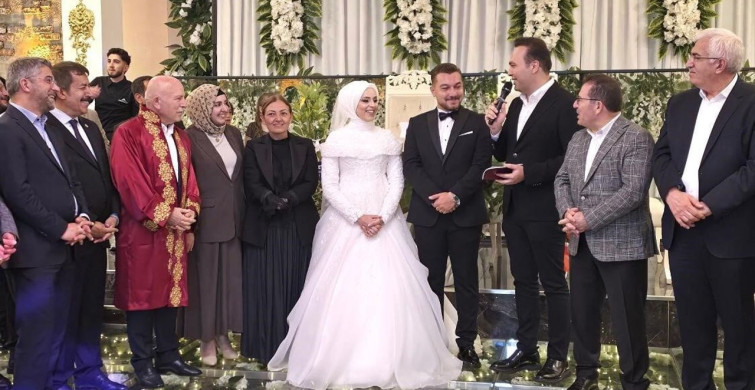 Sıla Kınalı ile Mehmet Akif Dorman dünyaevine girdi