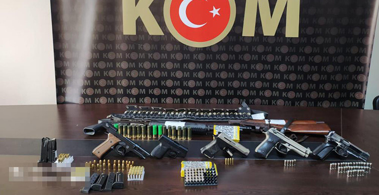 Silah Kaçakçılarına Operasyonda 14 Kişi Gözaltına Alındı