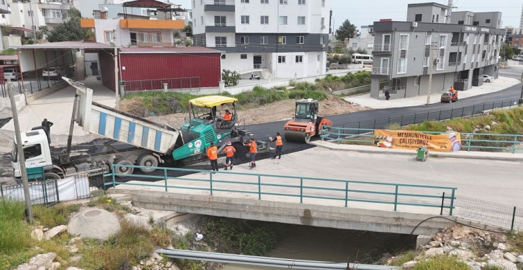 Silifke'de Yeni Asfalt Çalışmaları Tamamlandı