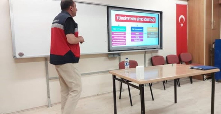 Simav'da Öğrencilere Doğa ve Tarım Eğitimi Verildi