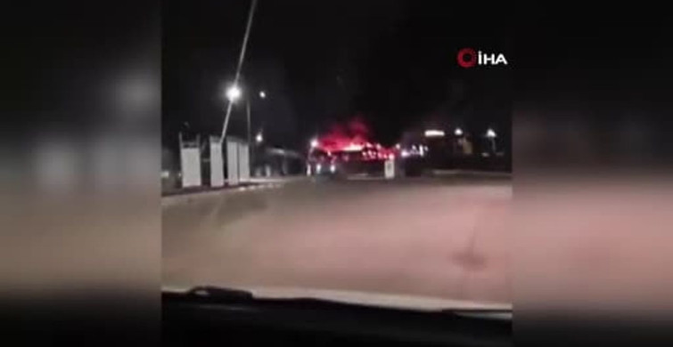 Sincan'da Fabrika Yangını