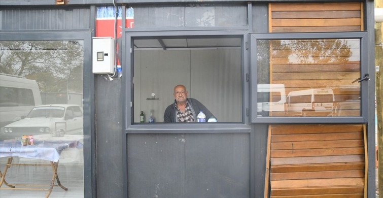 Sındırgı'da İş Yerleri İçin Konteyner Desteği