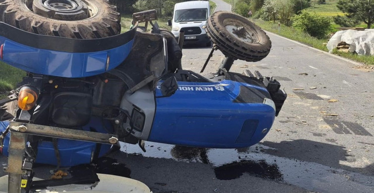 Sındırgı'da Traktör Kazası: Bir Yaralı