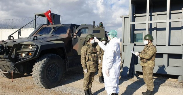 Sınır Birliklerindeki Personellerin Corona Önlemi