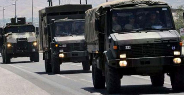 Sınırda hareketlilik: Askeri birlikler bölgeye gönderildi