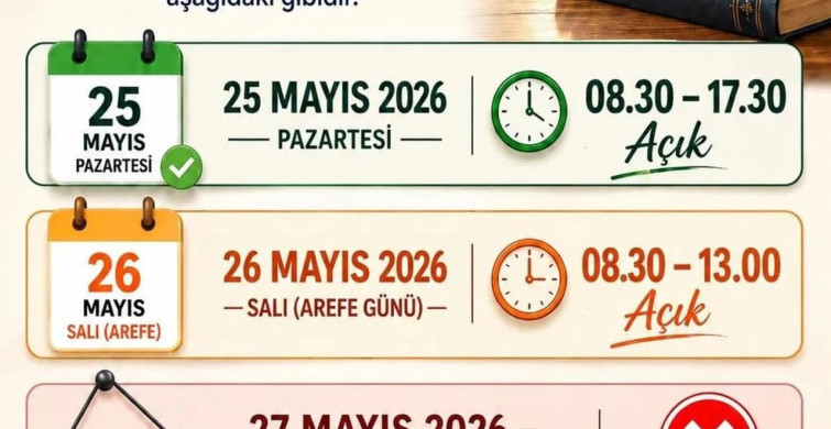 Sinop Kütüphanesi Bayram Çalışma Saatlerini Duyurdu