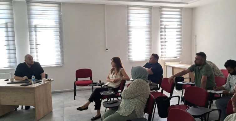 Sinop'ta acil servis personeline veri giriş eğitimi verildi