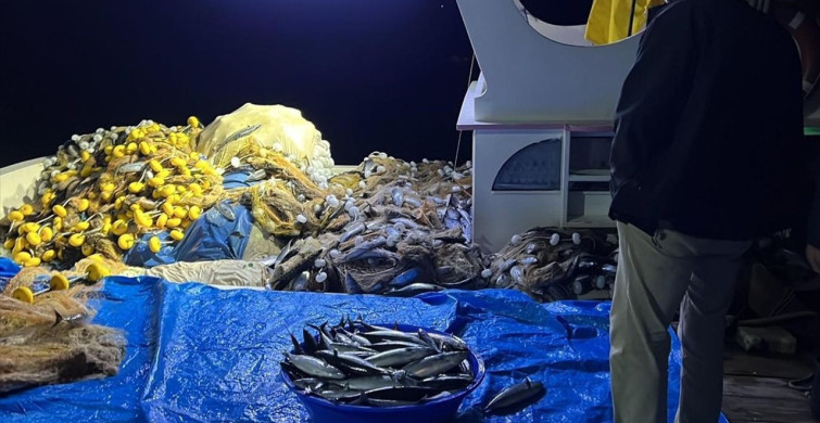 Sinop'ta Balıkçılardan Rekor Palamut Avı