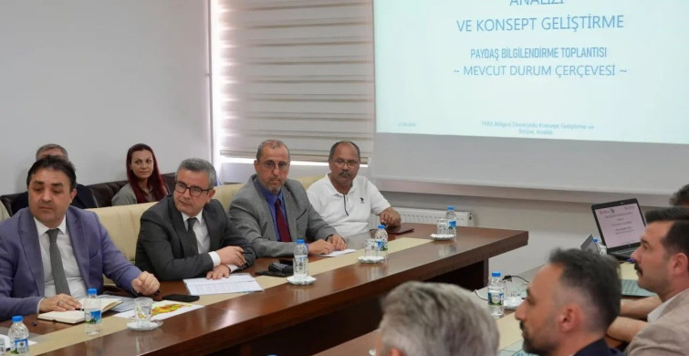 Sinop'ta demir yolu projesi için kritik toplantı