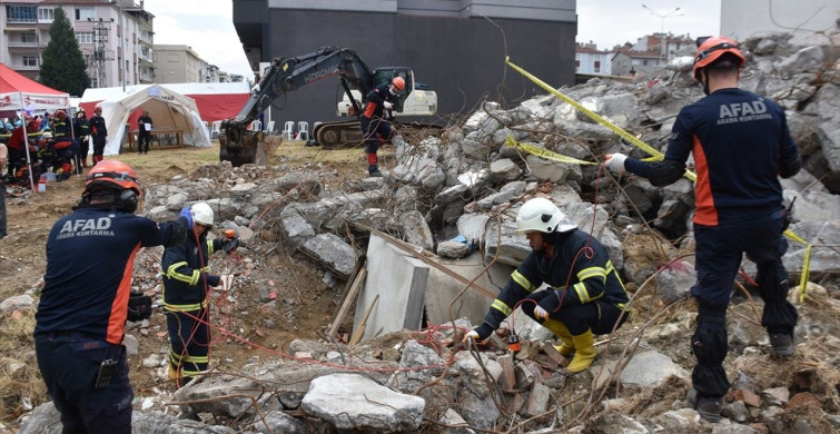 Sinop'ta Deprem Tatbikatı Gerçekleşti