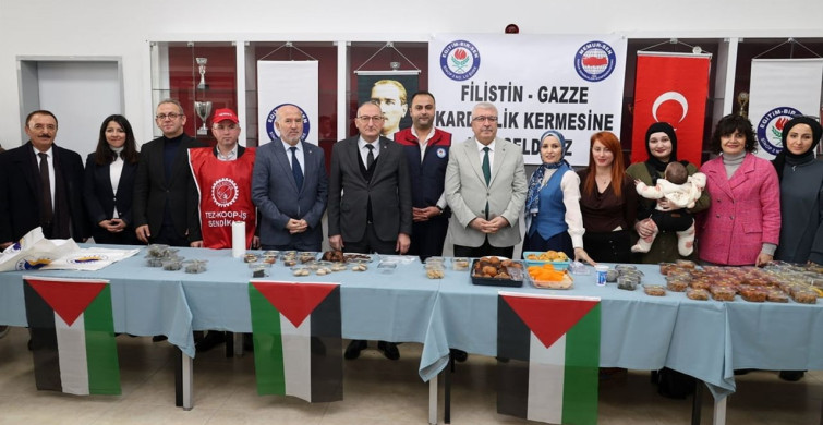 Sinop'ta Filistin İçin Kermes Düzenlendi