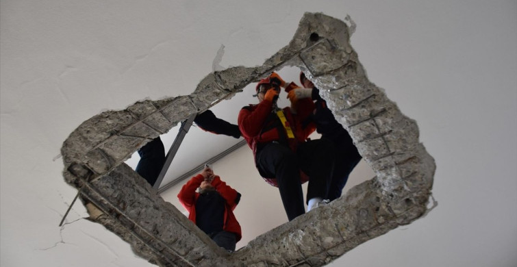 Sinop'ta Gerçekleştirilen Deprem Tatbikatı